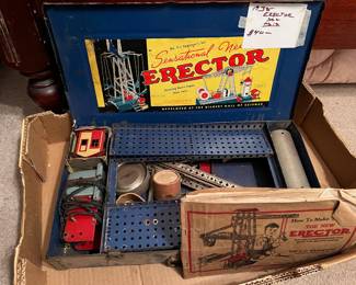 	#132	1938 Erector Set - as is	$40.00																											