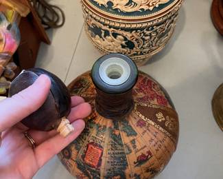 	#120	Globe Decanter	$20.00																											