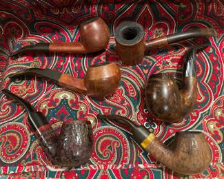 #206		Lot of 6 - Pipes	$60.00																											