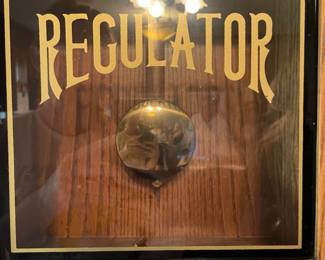 	#15	Emperor Regulator Clock - Company Wall Mount Clock	 $ 50.00 																											