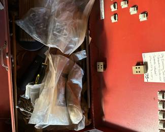 	#128	Vintage Economy Tool Chest - 7 drawers W/contents (as is)	$75.00																											