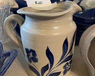 	#75	Williamsburg Salt-Glazed Pitcher 7" Tall	$20.00																											