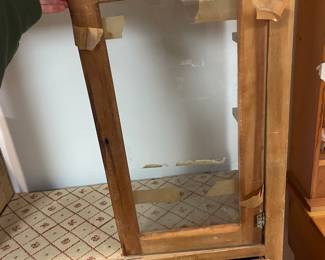 	#64	SC - Antique Jelly/Pie Cabinet - Needs Repairs and doors reattached	$175.00																											