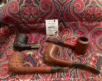 #217		Lot of 4 - Savienelli Italy Pipes	$120.00																											