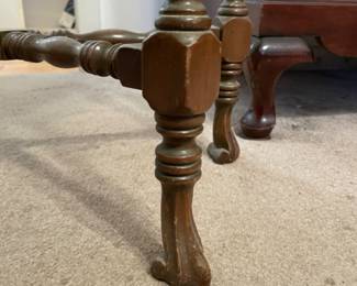 	#23	Half Moon Edwardian Style Entry Table -26x13.5x24	 $ 50.00 																											
