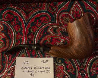 #177		Vintage Randy Wiley USA Flame Grade - Freehand Pipe	$90.00																											