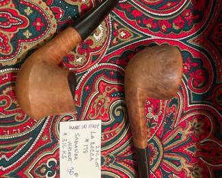 #204		La Rocca and Samanoa - Made in italy - set of 2 pipes	$30.00																											