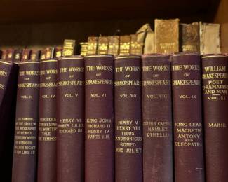 9 Volume Set – The Works Of Shakespeare Eversley Edition
