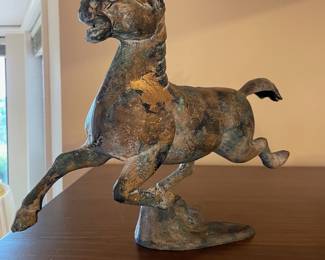 Bronze Flying Horse of Gansu Figurine