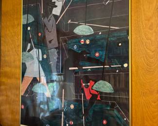 Framed The Metropolitan Museum Of Art, Lila Acheson Wallace Wing 1980's Poster