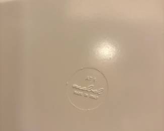 Set of 5 Mebel Melamine Floral Stacking Trays – Made in Italy