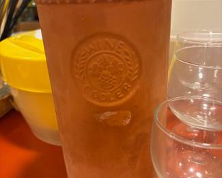 Paysanne Blue Mountain Pottery Terracotta Wine Cooler