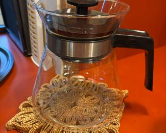 10 Cup Glass Coffee Pot