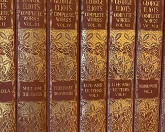 11 Volume Set of 1899 Witley The Complete Works of George Elliot