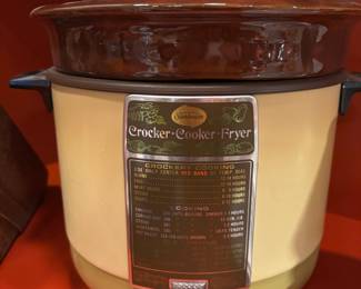 1970s Sunbeam Crocker-Cooker-Fryer