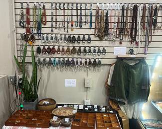 Bracelets, stone beads, japa mala and meditation beads