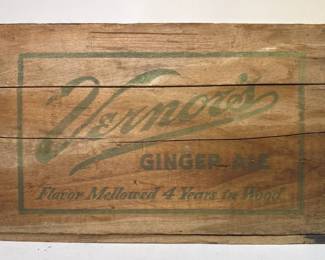VERNORS GINCER ALE WOODEN CRATE