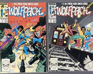 WOLFPACK COMIC BOOKS