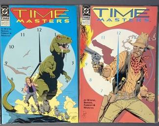 TIME MASTERS COMIC BOOKS