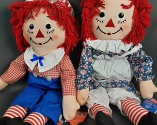 RAGGEDY ANN & ANDY DOLLS