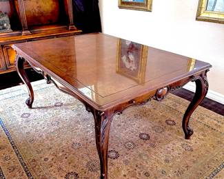 Bau Design Dining Table.. This table includes two leaves which attach on the ends. See other photo as example