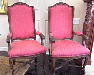 Vintage Two Bau Design Arm chairs, total available 2 plus 6 side chairs