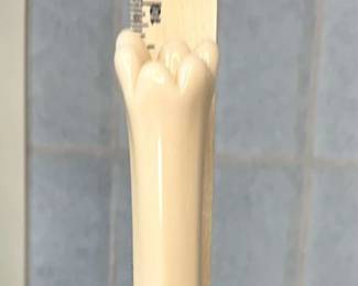 Westmoreland Custard Vase