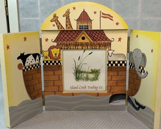 Noahs Ark Wooden Picture Frame