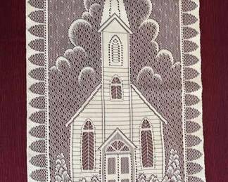 The Heritage Group Lace Wall Hanging  Church