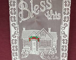 The Heritage Group Lace Wall Hanging