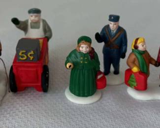 Dept 56 City People 5 Figures
