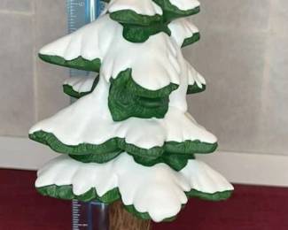 Dept 56 Village Porcelain Pine Large