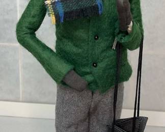 Byers Choice  1992 Traditional Man Holding Skates