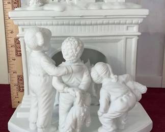 Dept 56 Silhouette Treasures, Does Santa Really Come Down The Chimney