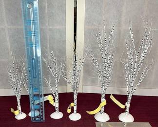 Dept 56 Winter Birch Trees