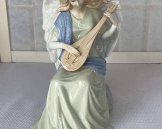 Angel Playing The Harp