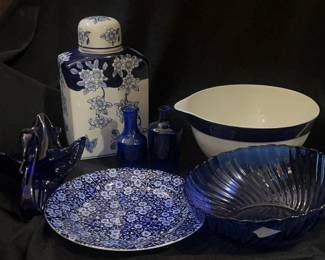 Blue Glass Collectibles