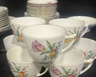 BG Saxon Flowers China Made In Denmark