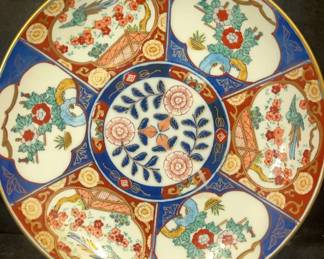 Toyo Japan Gold Imari Hand Painted Plate