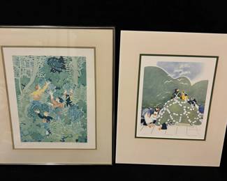 Rie Munoz Framed Matted Art Prints