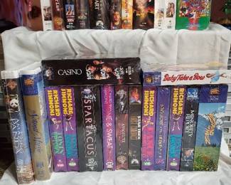 Sealed VHS Tape Collection