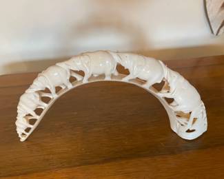 Elephant sculpture from India, $20