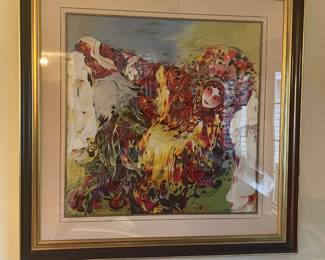 Hand woven silk from China, 45" x 45"  $450