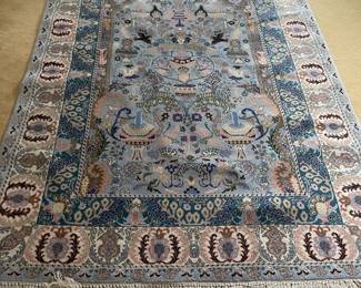 Hand woven rug from Morocco.  Approx 91 x 68"  $400