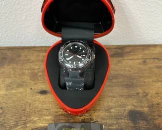  Invicta Pro Driver Gray / R Helmet Watch Retail $525