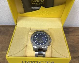Invicta Pro Driver Purple Face Watch Retail $875