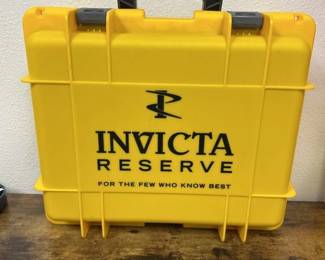  Invicta Yellow 15 Slot Watch Case Retail $175