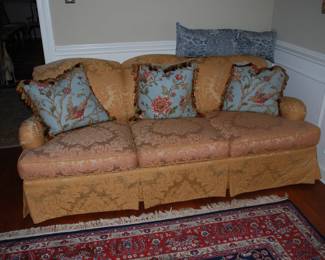 Gold sofa