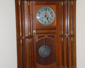 Corner Clock: Werner Uhrenfabrik circa 1910--Germany