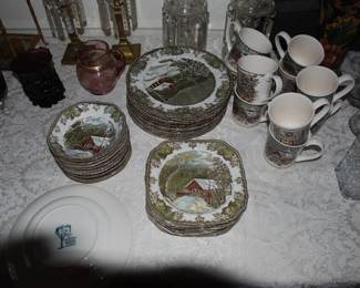 Johnson Bros Friendly Village set china